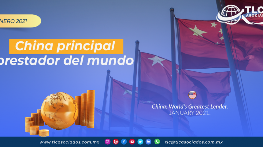 China principal prestador del mundo
