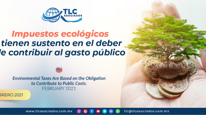 Impuestos ecológicos tienen sustento en el deber de contribuir al gasto público