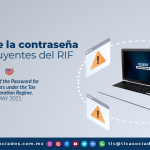 Vigencia de la contraseña de contribuyentes del RIF