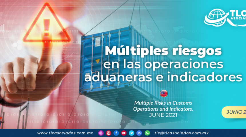 Múltiples riesgos en las operaciones aduaneras e indicadores