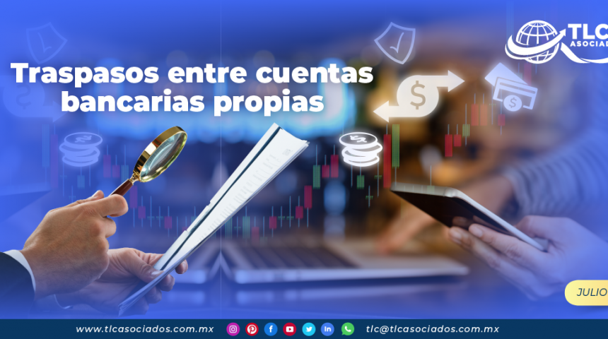 Traspasos entre cuentas bancarias propias