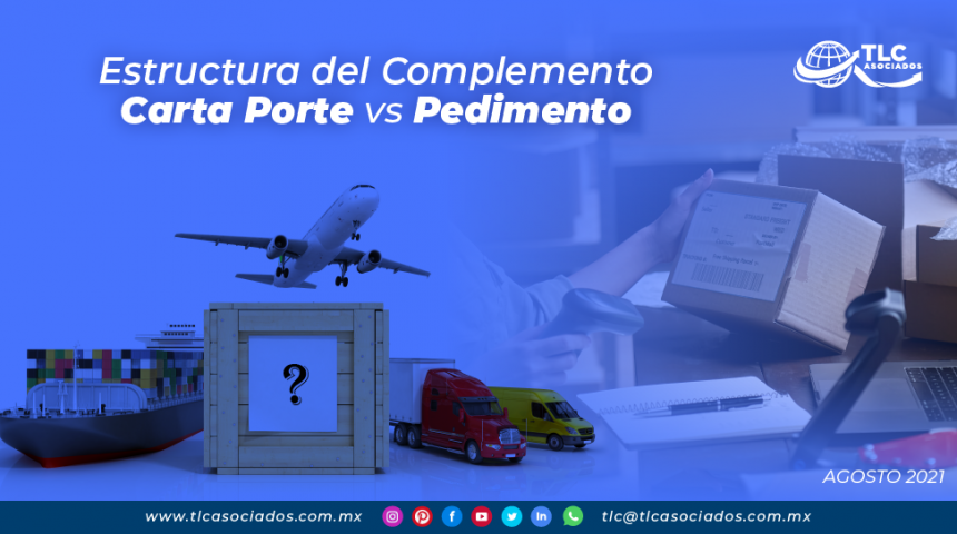 Estructura del Complemento Carta Porte vs Pedimento