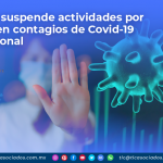 Economía suspende actividades por aumento en contagios de Covid-19 en su personal
