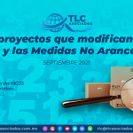 Anteproyectos que modifican a los NICOS y las Medidas No Arancelarias