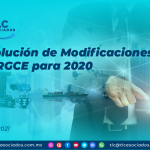 8° Resolución de Modificaciones de las RGCE para 2020