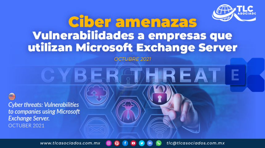 Ciberamenazas – Vulnerabilidades a empresas que utilizan Microsoft Exchange Server