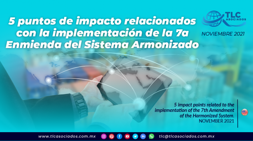 5 puntos de impacto relacionados con la implementación de la 7a Enmienda del Sistema Armonizado