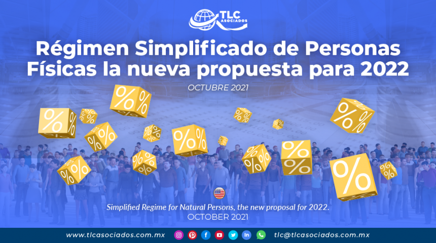 Régimen Simplificado de Personas Físicas la nueva propuesta para 2022