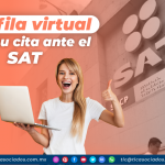 Haz fila virtual para tu cita ante el SAT