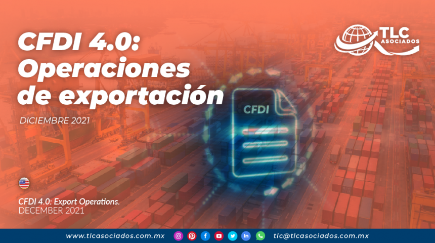 CFDI 4.0: Operaciones de exportación