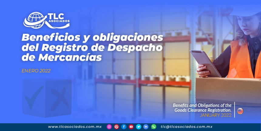 Beneficios y obligaciones del Registro de Despacho de Mercancías