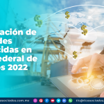 Actualización de cantidades establecidas en la Ley Federal de Derechos 2022