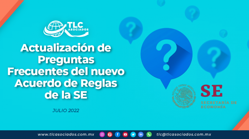 Actualización de Preguntas Frecuentes del nuevo Acuerdo de Reglas de la SE