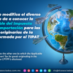 Acuerdo que modifica el diverso por el que se da a conocer la Tasa Aplicable del Impuesto General de Importación para las mercancías originarias de la región conformada por el TIPAT