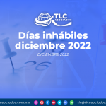 Días inhábiles para la autoridad