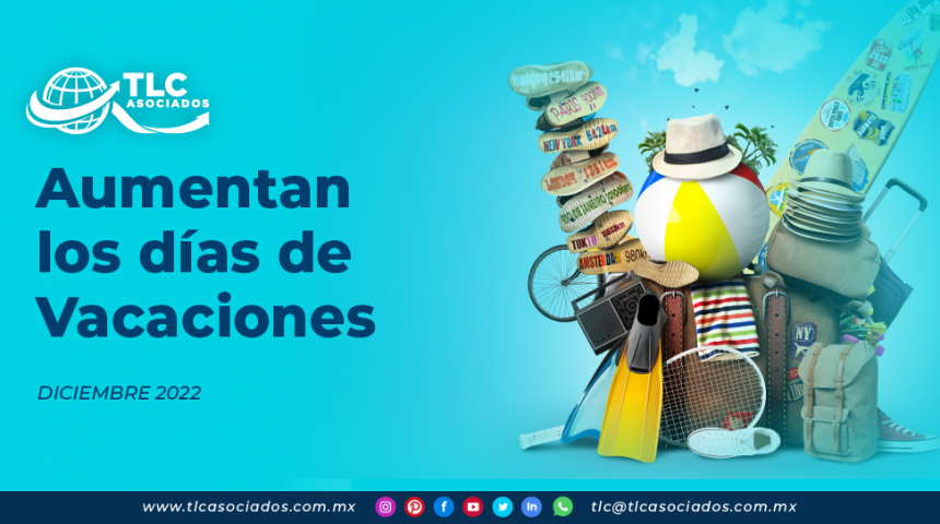Aumentan los días de Vacaciones