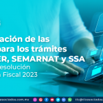 Actualización de las cuotas para los trámites de SADER, SEMARNAT y SSA – Anexo 19 Resolución Miscelánea Fiscal 2023