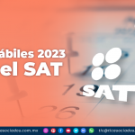 Días inhábiles 2023 para el SAT
