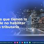 Personas que tienen la opción de no habilitar el buzón tributario