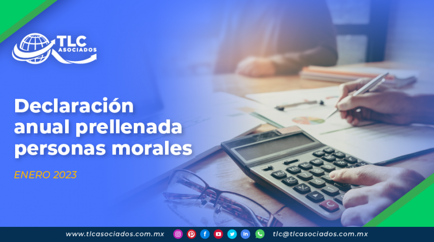 Declaración anual prellenada personas morales