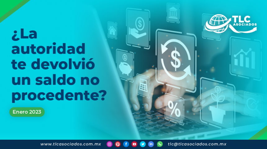 ¿La autoridad te devolvió un saldo no procedente?