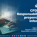 CFDI + CCP: Responsabilidad de proporcionar la información