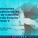 Puntos relevantes del Procedimiento de Revisión de Gabinete en Comercio Exterior PMFR – Parte V