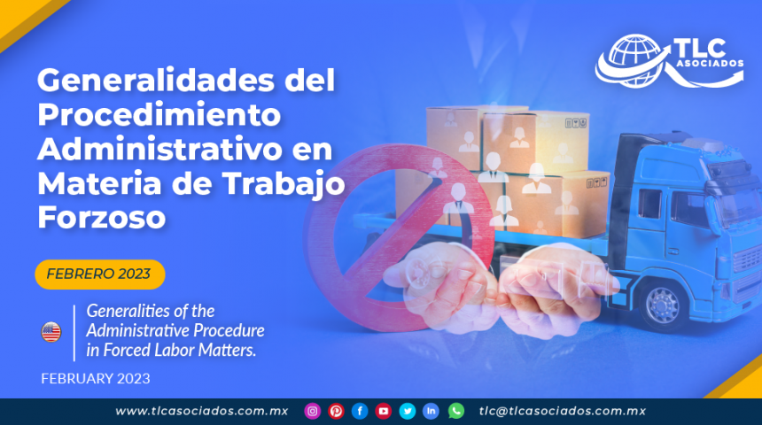 Generalidades del Procedimiento Administrativo en Materia de Trabajo Forzoso