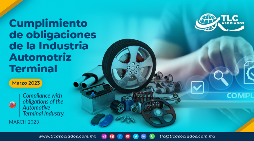 Cumplimiento de obligaciones de la Industria Automotriz Terminal