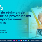 Cambio de régimen de desperdicios provenientes de las importaciones temporales
