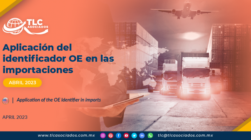 Aplicación del identificador “OE” en las importaciones