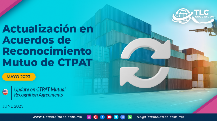 Actualización en Acuerdos de Reconocimiento Mutuo de CTPAT