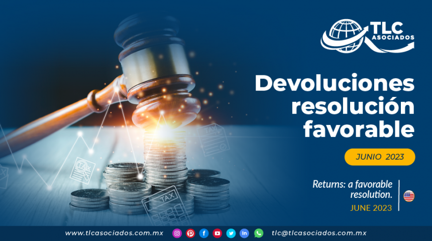Devoluciones resolución favorable