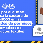 Aviso por el que se comunica la captura de los NICOS en las solicitudes de permisos automáticos de productos textiles