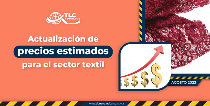 Actualización de precios estimados para el sector textil
