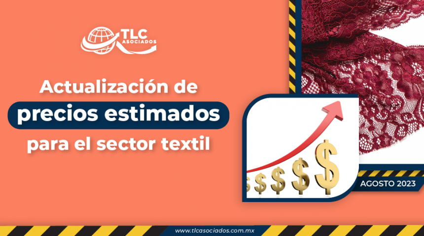 Actualización de precios estimados para el sector textil