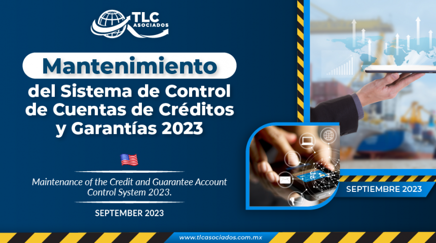 Mantenimiento del Sistema de Control de Cuentas de Créditos y Garantías 2023