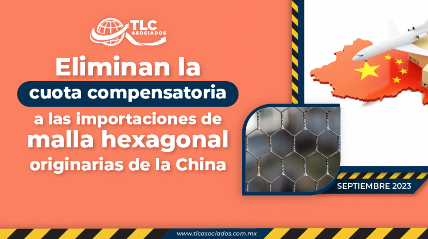 Eliminan la cuota compensatoria a las importaciones de malla hexagonal originarias de la China