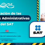 Ubicación de las Unidades Administrativas del SAT