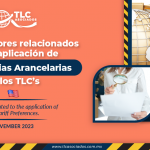 Identificadores relacionados con la aplicación de Preferencias Arancelarias de los TLC’s