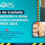 Aviso de traslado para reparación u otros servicios para empresas IMMEX 2024