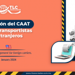 Gestión del CAAT para transportistas extranjeros