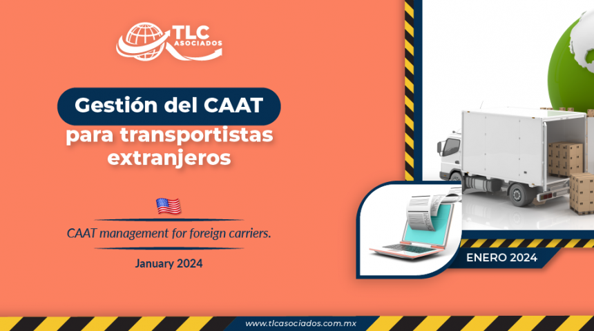 Gestión del CAAT para transportistas extranjeros