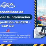 Responsabilidad de proporcionar la información para la expedición del CFDI + CCP 3.0