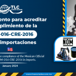 Procedimiento para acreditar el cumplimiento de la NOM-016-CRE-2016 en las importaciones
