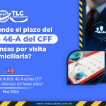 ¿Se suspende el plazo del Artículo 46-A del CFF en defensas por visita domiciliaria?