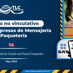 Criterio no vinculativo para las empresas de Mensajería y Paquetería