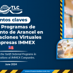 Puntos claves de los Programas de Diferimiento de Arancel en las Operaciones Virtuales de Empresas IMMEX