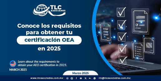 Conoce los requisitos para obtener tu certificación OEA en 2025 – TLC ...