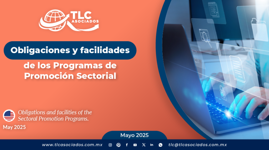 Obligaciones y facilidades de los Programas de Promoción Sectorial